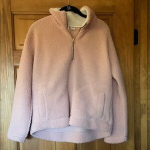 Old Navy Pink Fleece size small Long Sleeve